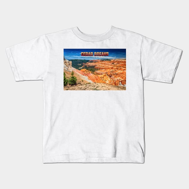 Cedar Breaks National Monument Kids T-Shirt by Gestalt Imagery